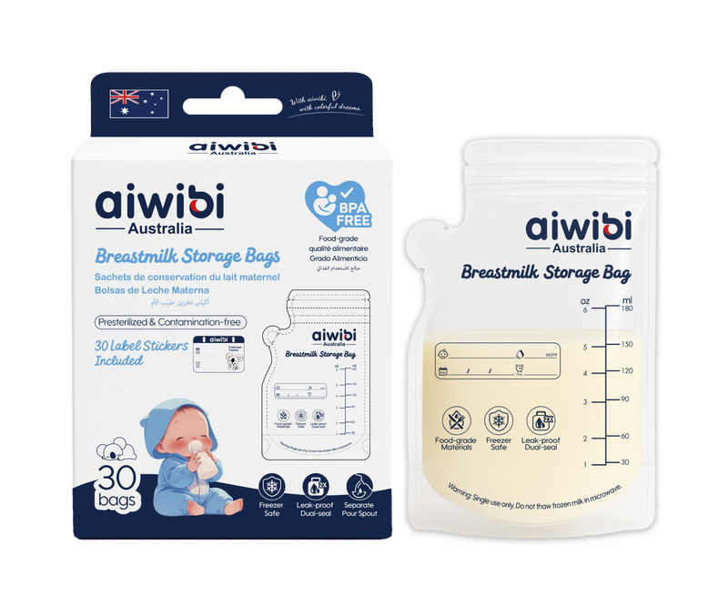 Aiwibi Կաթի Պահպանման Տոպրակներ 30 հատ